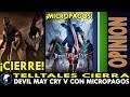 Telltale Cierra y Devil May Cry 5 tiene Micropagos / opinion / reflexion