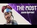 THE MOST AGGRO SUPPORT EVER! - Apex Legends Ranked Lifeline Gameplay - Season 9