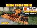 Tribine T1000 Combine Farming Simulator 19 "Mod Review"