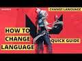 Valorant Change Language | How to change language in Valorant | Quick Guide|