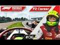 WHAT IS JORDAN KING DOING?!? F2 2019 Mick Schumacher Career Mode Ep6 Spanish GP Sprint Race