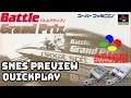 Battle Grand Prix (Super Famicom) PREVIEW/QUICKPLAY NO COMMENTARY HD 1080p