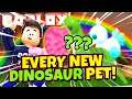 EVERY NEW DINOSAUR PET in Adopt Me! (Roblox)