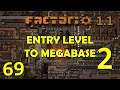 FLYING ROBOT FRAMES SETUP - Factorio 1.1 -Entry Level To Megabase 2-Let's Play Tutorial Ep 69