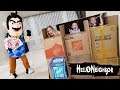 Hello Neighbor in Real Life Toy Scavenger Hunt!! Disney Princess Gem Collection Toys!
