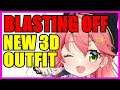 【Hololive】Miko: Blasting Off Again ft. Watame, Marine, Flare, Sora【New 3D Outfit】【Eng Sub】