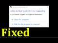 How To Fix Adobe Acrobat Reader DC is Not Responding Error Windows 10 / 8 / 7