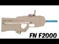 How to make Cardboard FN F2000 that SHOOTS