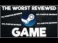 I Actually ENJOYED the Worst Reviewed Game on Steam!