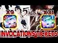 INVOCATIONS 5 ANS : ALL-IN TICKETS 5* & 6* | Bleach Brave Souls