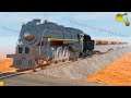 Long Train Long Ride BeamNG.Drive Steam Locomotive #16