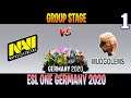 Navi vs Mudgolems Game 1 | Bo3 | Group Stage ESL ONE Germany 2020 | DOTA 2 LIVE