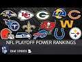 NFL Playoff Power Rankings: Chiefs, Packers, Bills & Saints Among Super Bowl 55 Favorites