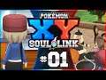 Pokémon X & Y Soul Link Randomized Nuzlocke w/ ThePhantom - Ep 1 "FALAPHELLE?"