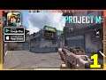 Project M Gameplay (Android, iOS) - Part 1 (Valorant Mobile Clone?)