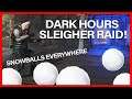SLEIGHER SNOWBALL GUN FULL RAID DARK HOURS! TU12 THE DIVISION 2