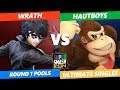 SSC 2019 SSBU -  Wrath (Joker) VS  HautBoys (Donkey Kong) Smash Ultimate Round 1 Pools
