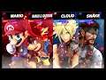 Super Smash Bros Ultimate Amiibo Fights – Request #20565 Mario & Banjo vs Cloud & Snake
