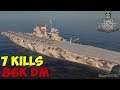 World of WarShips | Lexington | 7 KILLS | 86K Damage -  Replay Gameplay 4K 60 fps