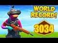 *WORLD RECORD* 3034 POINTS IN RANKED ARENA! - Fortnite Funny Moments! #568