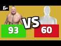 تحدي اضعف مصارع ضد اقوى مصارع [ WWE2K20 ]