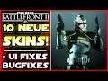 10 Neue Skins! Neues Update am Donnerstag + Besseres UI!  - Star Wars Battlefront 2 deutsch