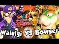ABM: Waluigi Vs Bowser !! Mario Super Sluggers Baseball Match !! ᴴᴰ