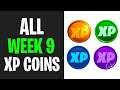 All WEEK 9 XP Coins Locations - Fortnite Chapter 2 Season 4