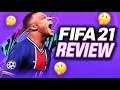 BRUTUALLY HONEST FIFA 21 REVIEW