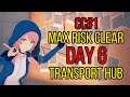 CC#1 Max Risk Clear Day 6 Transport Hub with Blue Poison~ | Arknights
