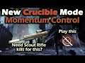 Destiny 2 Shadowkeep - New Crucible Mode - Momentum Control - Great Play for Scout Rifle Kills