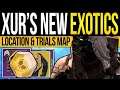 Destiny 2 | XUR'S DLC EXOTICS & LOCATION! Trials Map, New Inventory & Where is Xur | 24th April