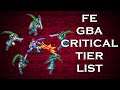 FE GBA Critical Animation Tier List