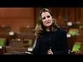 Freeland delivers long-awaited fiscal update
