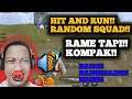 HIT AND RUN SQUAD!! PLAYER SQUAD PALING RAME!! | PUBG MOBILE