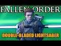 How to Get the DOUBLE BLADED LIGHTSABER in STAR WARS JEDI FALLEN ORDER