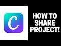 How to Share Project With Team in Canva