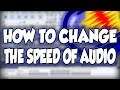 How To Speed Up And Slow Down Audio In Audacity