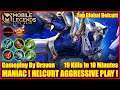 MANIAC ! HELCURT AGGRESSIVE PLAY ! Mobile Legends Top Global Helcurt Gameplay By Draven
