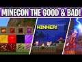 Minecon The Good & The Bad! Minecraft 1.15, Dungeons & Biome Update!