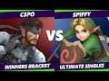 Smash Ultimate Tournament - C3PO (Snake) Vs. Spiffy (Wario, Young Link) S@X 307 SSBU Winners Round 3