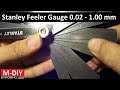 Stanley Feeler Gauge 25 Blade 0.04 To 1.00 mm (Unboxing Review) [Hindi]