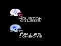 Tecmo Super Bowl (NES) (Season Mode) Week #11: Oilers @ Cowboys