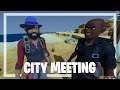 The First City Meeting & The First 24 Hours! - Eco Global Survival Experiment (Season 2 Day 2)