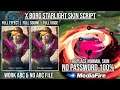 X Borg Starlight Skin Script With Replace Normal Skin Script Full Effect No Password Patch Beatrix
