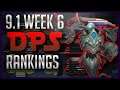 9.1 Week 6: Best DPS Specs in Raid and Spec Popularity - All Changes: WHERE DID THE MAGES GO?!