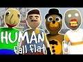 BALDI AND FRIENDS PLAY HUMAN FALL FLAT! | Multiplayer Human Fall Flat Gameplay
