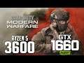 Call of Duty Modern Warfare 2019 on Ryzen 5 3600 + GTX 1660 SUPER 1080p, 1440p benchmarks!