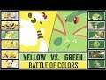 Color Battle: YELLOW vs. GREEN Pokémon (Pokémon Sun/Moon)