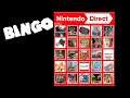 Création du bingo Nintendo Direct du 12 février 2021